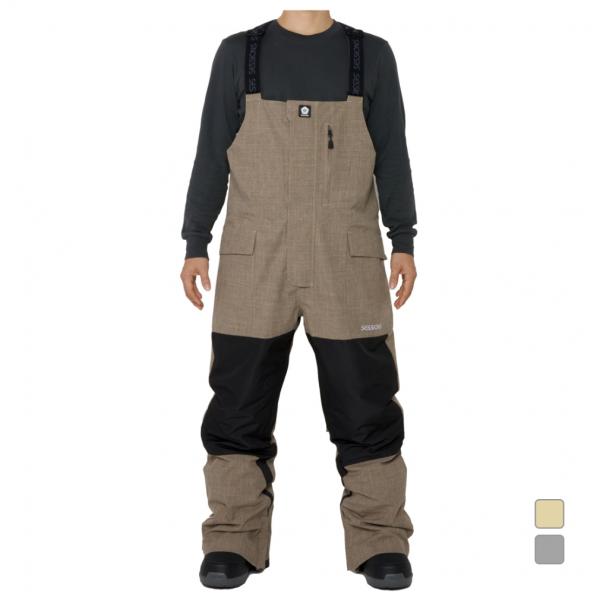 SESSIONS ビブパンツ メンズ Mサイズ SESSIONS セッションズ メンズ スノーボード パンツ SIGNAL BIB
