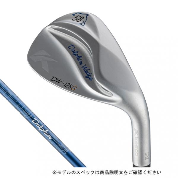 キャスコ レディース DW-125G ドルフィンウェッジ セミグースネック カーボン レディス 58 ゴルフ Dolphin DP-231 L 58゜ 2025年モデル kasco