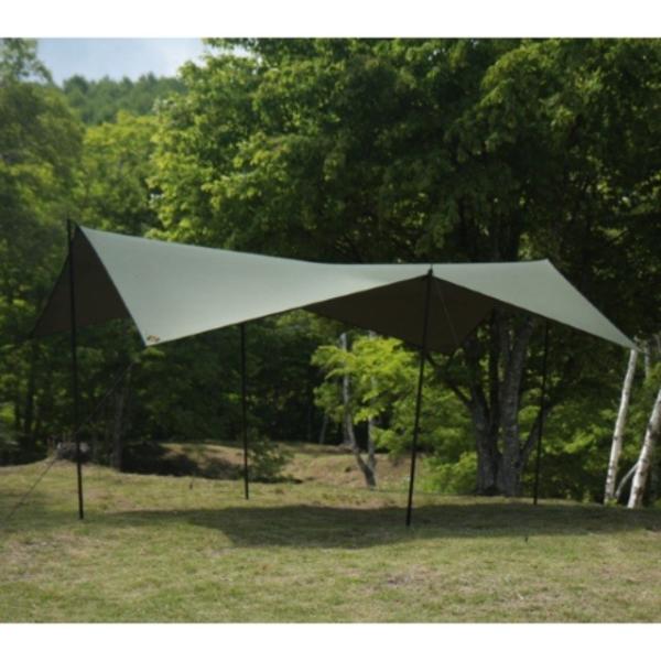 SotoLabo ソトラボ Cotton KOKAGE Tarp Army Green KT AG