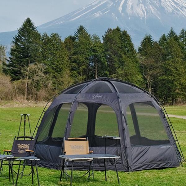 カズミアウトドア ビバドームシェルタープレミアムブラック K241T3T05