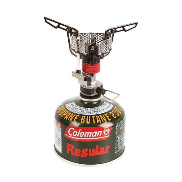 Coleman ファイヤーストーム コールマンのシングルバーナー「ファイアーストーム」は風防付きで風に
