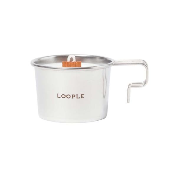 ループル シェラカップアロマキャンドル(シトロネラ) 6665502 キャンプ その他小物 キャンドル LOOPLE