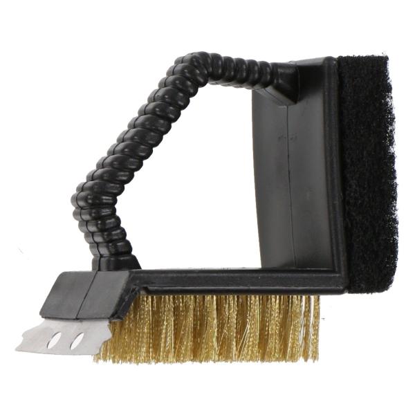 ◇網や鉄板の清掃用多目的万能ブラシ■素材：ポリエチレン・スチール・スチールウール■サイズ：73×105×112mm■生産国：中国アルペン alpen スポーツデポ SPORTSDEPO アウトドアーズ マウンテンズ outdoors mou...