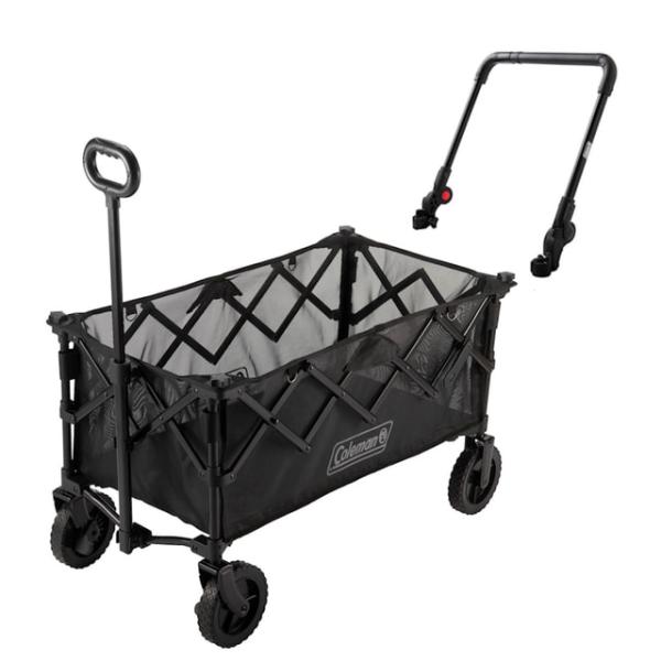 ワークアウトキャンパー専用 Coleman（コールマン） アウトドアワゴンNXメッシュ(ジェットブラック