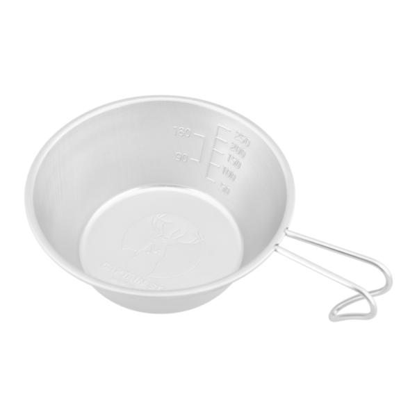 ◇特徴のあるヘアライン加工を表面に施したシェラカップ。◇優れた耐久性と衛生的な、SUS304ステンレス鋼を使用。◇金物の町、燕三条で生産しています。◇広口で食器として使えます。◇計量に便利な目盛付。◇積み重ねができて、すっきり収納できます。...