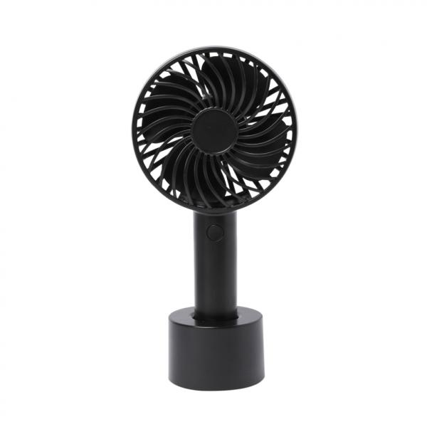 IGNIO（イグニオ） ポータブルファン ブラック 携帯扇風機 ハンディ
