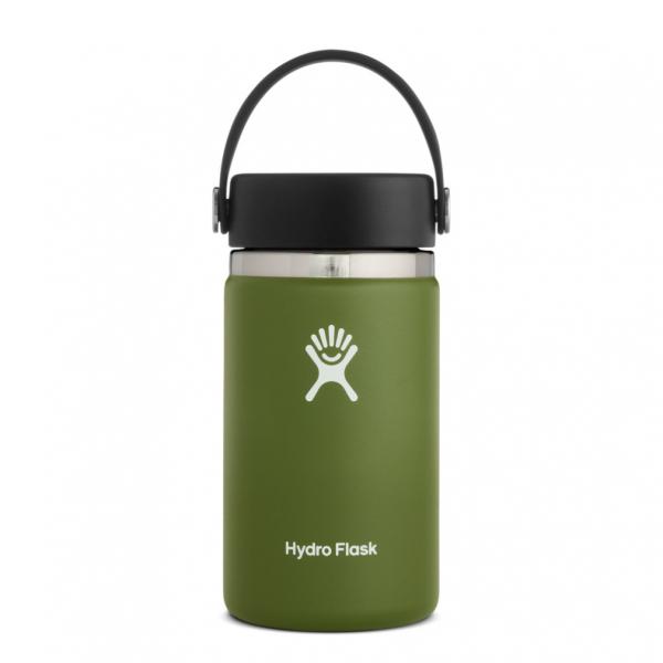 nChtXN Hydration 12oz Wide Mouth 5089021 08  : Olive Hydro Flask