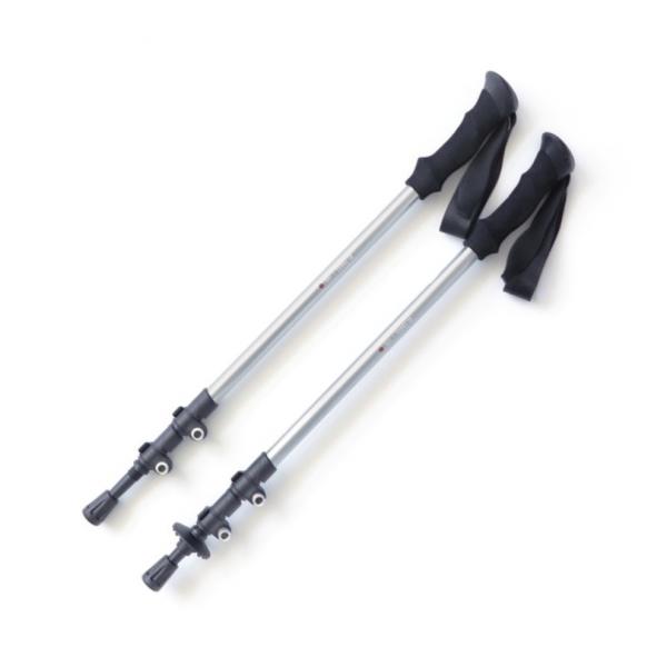 トラッキングポール TIGORA ティゴラ アルミ 135cm 衝撃吸収 I型トレッキングポール