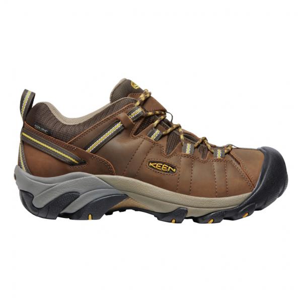 キーン ターギー ツー WP 1008417 メンズ トレッキング シューズ : CASCADE BROWN/GOLDEN YELLOW KEEN