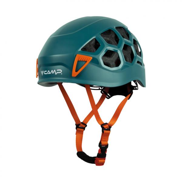 ◇軽量で快適なクライミング及び登山用ヘルメットです。ハードシェルとインモールド構造の 利点を備えたハイブリッド構造で成型インナー構造はEPPメイン構造とEPSトップを組み 合わせ全方位の保護を提供します。18個の通気孔は抜群の快適性と通気性...