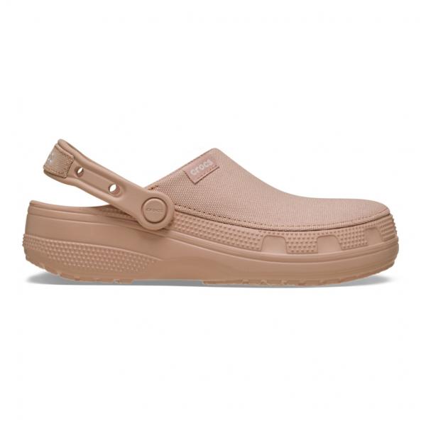 crocs ベージュ サンダル*5 crocs（クロックス） Classic Crafted Clog (211354-7AF PkCr