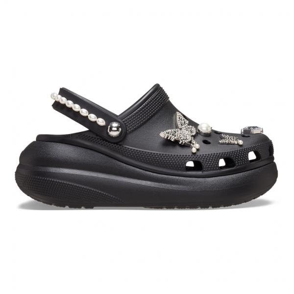 crocs（クロックス） Crush Butterfly Jewel Clog (211539-001 Blk
