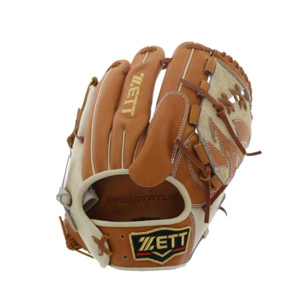 ZETT 軟式グラブ プロステイタス 野球 BRGA31420 日本製 旧ラベ ゼット（ZETT） 軟式グラブ プロステイタスシリーズ 投手用 BRGB32511F