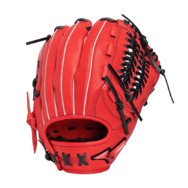 【新品未使用 +α】JM / ミズノ ジュニアグローブ : BALLPARK MIZUNO（ミズノ） ジュニア軟式用WILL DRIVE RED オールラウンド用