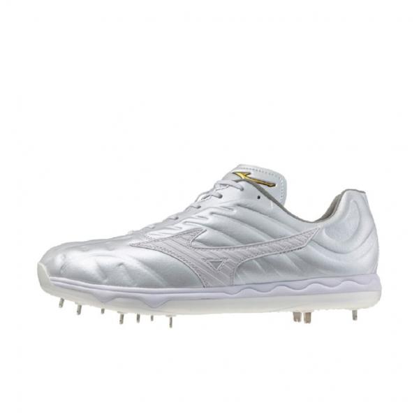 Mizuno スピードレボプロ MID 27.0 cm ホワイト MIZUNO（ミズノ） ミズノプロ スピードレボプロ 11GM250501 野球