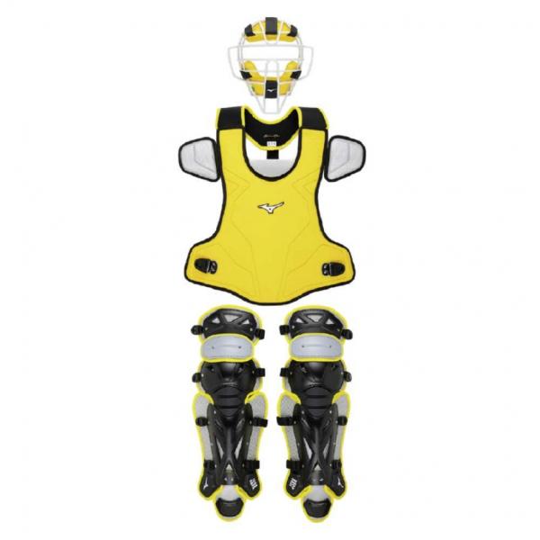 ミズノプロ　軟式防具セット　袋付き MIZUNO 野球 ミズノ ミズノプロ 軟式用 軟式 キャッチャー 防具
