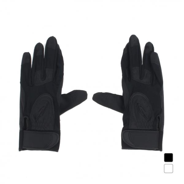 ◇両手セット◇バッティンググローブ◇高校野球対応◇甲側にストレッチ素材を配し、グリップのし易さを追求◇平側に合皮を使用、部分的に２重使いし摩擦に強い構造を追求◇合皮はエンボス加工を施しグリップ力向上■カラー:ホワイトブラックアルペン alp...