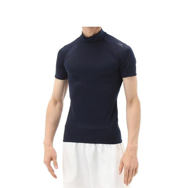 ティゴラ Tigora メンズ 野球 コンプレッションインナー ハイネック 半袖シャツ ネイビー Tr 8bw1004ut Buyee Servis Zakupok Tretim Licom Buyee Pokupajte Iz Yaponii