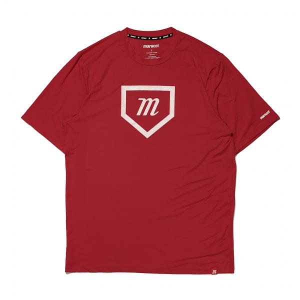 マルッチ キッズ 野球 アンダーシャツ Marucci Boys' Performance T-Shirt - Red alpen-group_8146360112