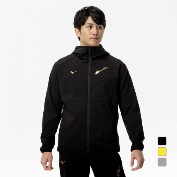 ミズノ(MIZUNO) グローバルエリート テックシールドパーカー　L新品未使用 MIZUNO（ミズノ） メンズ 野球 長袖ウインドブレーカー テックシールド