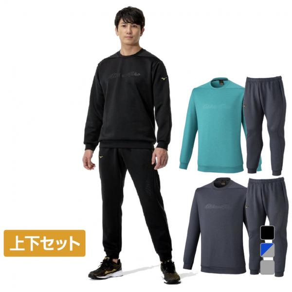 【Mサイズ】TECH CREW TOP & PANTS 上下セット DALPONTE（ダウポンチ） スウェット 上下 メンズ セットアップ