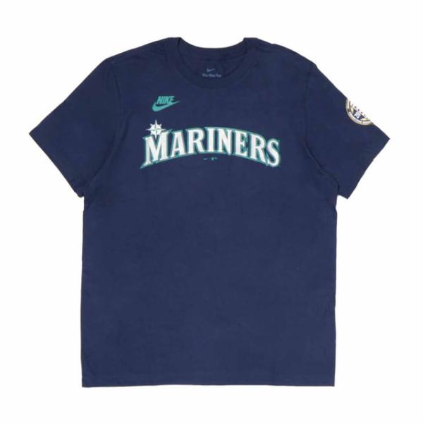 ナイキ メンズ 野球 半袖Tシャツ マリナーズ イチロー ネーム&ナンバー Tシャツ HOF ネイビー N19944-Q5H : ネイビー NIKE