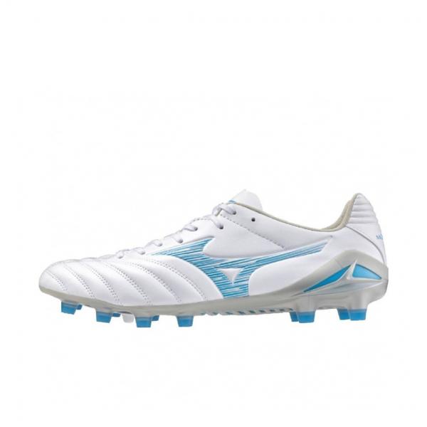 ミズノ MONARCIDA NEO III PRO モナルシーダ ネオ 3 プロ P1GA242218 サッカー スパイクシューズ 2E : ホワイト×ブルー MIZUNO