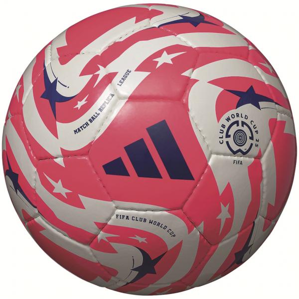 adidas GAMARADA サッカーボール 赤白 adidas アディダス ムンディアル・デ・クルーベスFIFA 25 リーグ