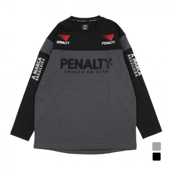 Penalty 長袖シャツ イエロー/ブラック 　背番号20 puf3511-01.jpg