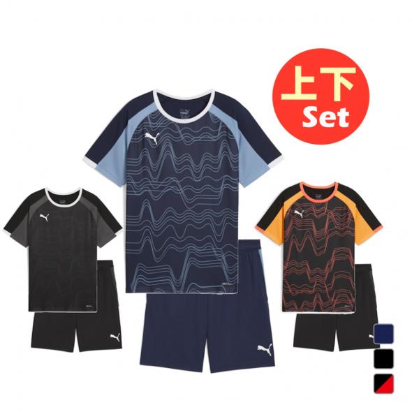 PUMA プーマ ジュニア キッズ・子供 サッカーウェア 上下セット