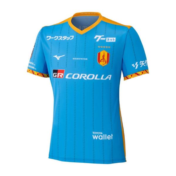 ミズノ メンズ サッカー/フットサル ライセンスシャツ 名古屋グランパス 2026-2027 ホーム オーセンティックユニフォーム P2JADY7022 MIZUNO