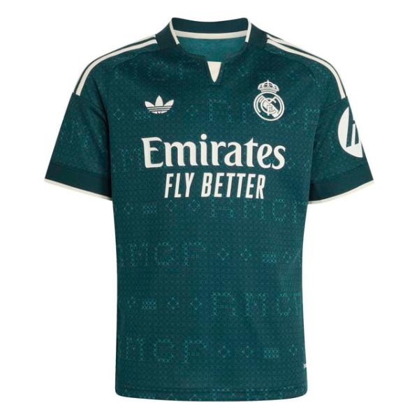 アディダス ジュニア サッカー/フットサル ライセンスシャツ レアル・マドリード 26/27 アウェイ ジャージ キッズ KC3991 子供 レプリカ ユニフォーム adidas