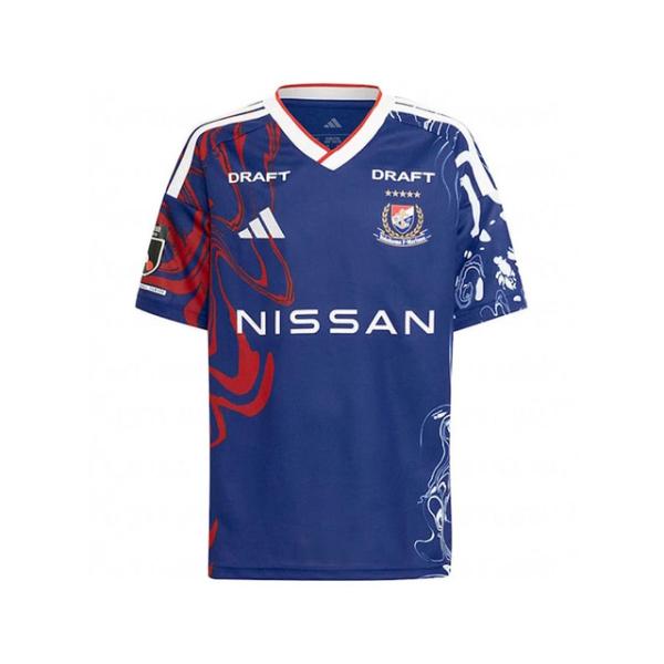 アディダス ジュニア サッカー/フットサル ライセンスシャツ 横浜F・マリノス 26/27 キッズ 1stユニフォーム KM1678 レプリカ ユニフォーム 子供 adidas
