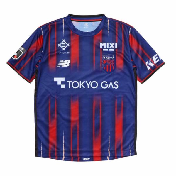ニューバランス キッズ サッカー FC東京 2026/27 ジュニア.FP1stレプリカショートスリーブ YT62C2BU : ロイヤルブルー×レッド New Balance