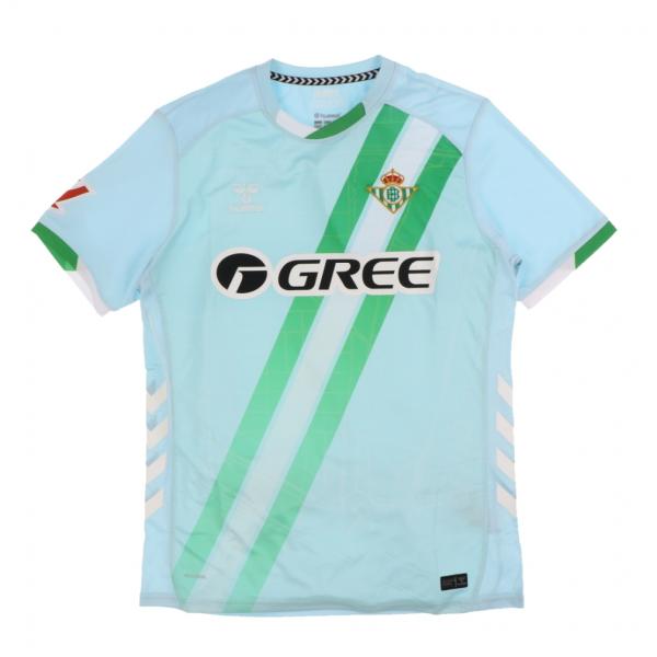 ヒュンメル メンズ サッカー ライセンスシャツ レアル・ベティス 2025-2026 AWAY JERSEY レプリカユニフォーム RBB アウェイ HM231221 hummel