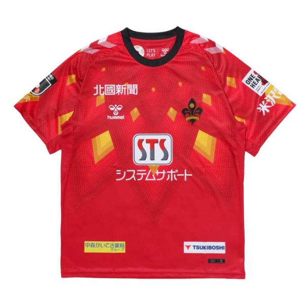 ヒュンメル メンズ サッカー/フットサル ツエーゲン金沢 2026/27 オーセンティックユニフォーム FP1st ライセンスシャツ HAG1082ZK ホーム 大人 hummel
