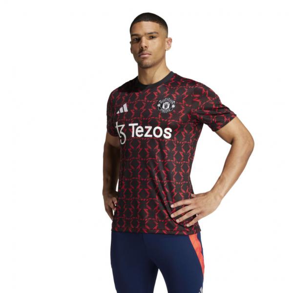 adidas - ⭐️新品未使用⭐マンチェスター・ユナイテッド プレマッチシャツ ⭐️新品未使用 adidas⭐️マンチェスターユナイテッド