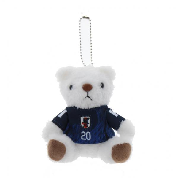 サムライブルー　サッカー日本代表　プレーヤーズベアキーホルダー　久保建英　20 日本サッカー協会（JFA）公式 ジェイエフエー サッカー