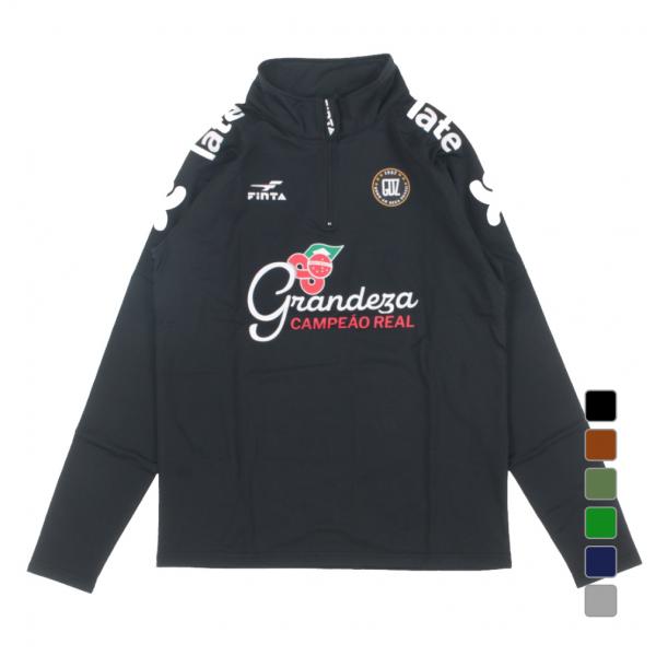 ◇Grandezaロゴの裏起毛ハーフジップトレーニングトップ。◇保温性とストレッチ性の高い裏起毛素材■カラー(メーカー表記):ブラウン(5600:ブラウン)オリーブ(3700:オリーブグリーン)エメラルドグリーン(3300:エメラルドグリー...