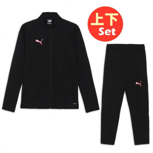 プーマ メンズ サッカーウェア 上下セット スウェット INDIVIDUALFTBL プロ ニット トラックジャケット ニットパンツ 659751 659752 PUMA