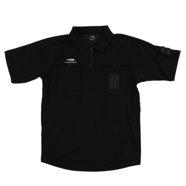 ◇レフリー用の半袖シャツ。左右胸ポケット付き。左胸・左袖に面ファスナー付き。■カラー:ブラック■素材:ポリエステル100%■サイズ:S:身長/162-168cm 胸囲/85-91cmM:身長/167-173cm 胸囲/89-95cmL:身長...