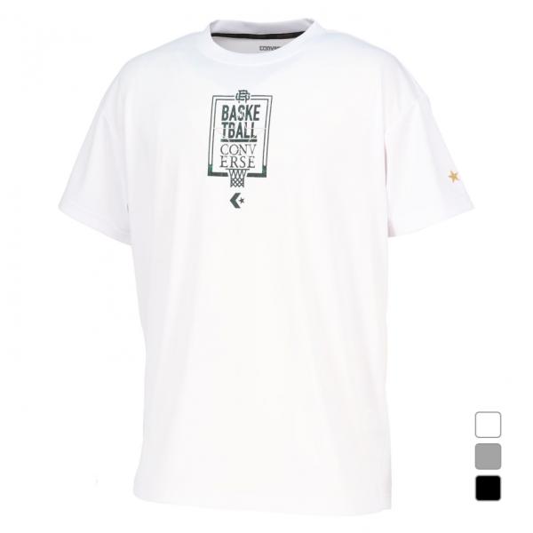 コンバース メンズ レディス バスケットボール 半袖Tシャツ ゴールドシリーズ プリントTシャツ GSプリントTシャツ CBG261353 Converse