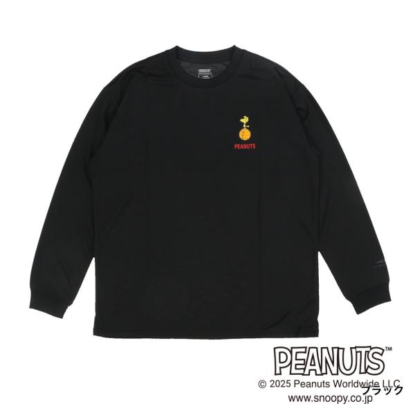 ピーナッツ スヌーピー メンズ レディス バスケットボール 長袖Tシャツ