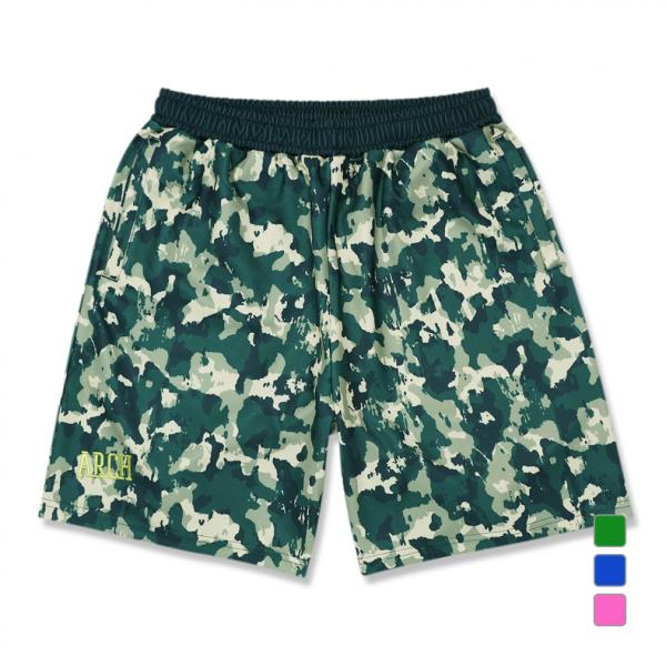 アーチ メンズ レディス バスケットボール ハーフパンツ watercolor