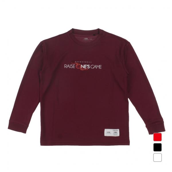 ◇オリジナルのグラフィックがポイントのジュニア長袖Tシャツ◇シンプルなフロントプリントと大胆なバックプリントが特徴の長袖Tシャツです。◇吸水速乾、UVカット◇吸水速乾:汗を素早く吸収、拡散し外へ放出させます。◇UVカット:紫外線カット率90...