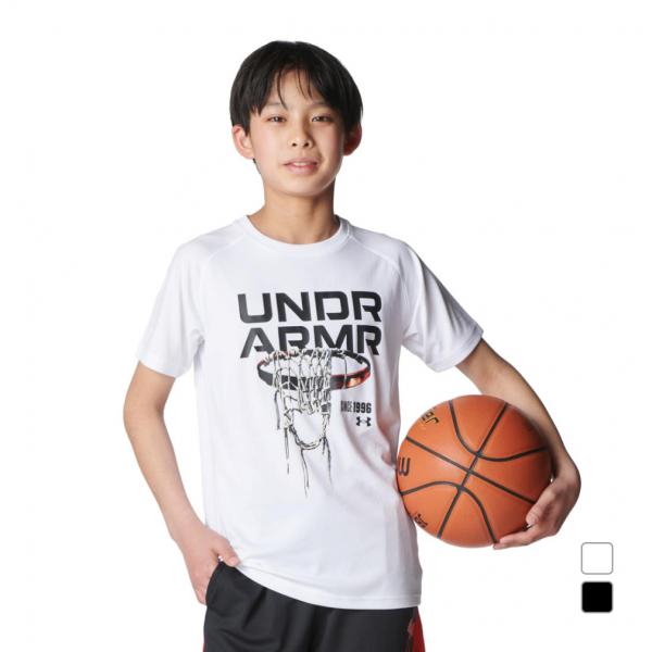 UNDER ARMOUR - 激レア バスケ 日本代表 支給品 Tシャツ UNDER ARMOUR アンダーアーマー ジュニア キッズ・子供