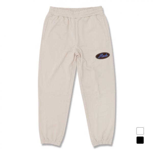 アーチ メンズ レディス バスケットボール スウェットパンツ oval logo