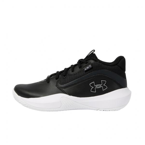UNDER ARMOUR バスケットボールシューズ ホワイト/ブラック UNDER ARMOUR（アンダーアーマー） UAロックダウン7 AP 3028801