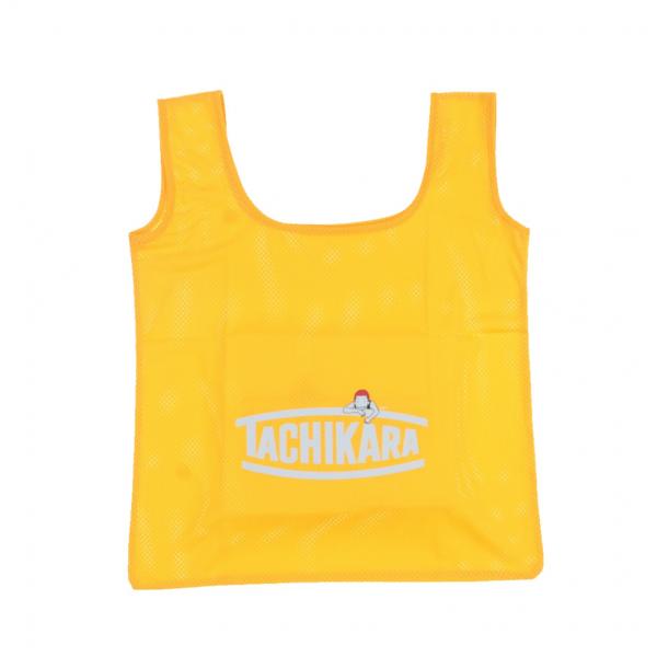 ◇TACHIKARA ORIGINAL BALL SACは、球技スポーツでおなじみのメッシュビブスからサンプリングされたオリジナルのボールサックです。ボールやシューズ収納用のメッシュバッグとして、また日々の生活でのエコバッグとしてどうぞご活...