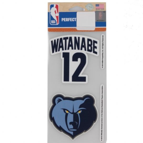 ◇コート上の渡邉選手と、チーム、ロゴ、マスコットのシールセットです。■カラー:ホワイト■素材:プラスチック■サイズ(W×D×H):28×1×43mm■入数:1枚■生産国:アメリカ合衆国■2019 Spring&amp;Summer モデルア...